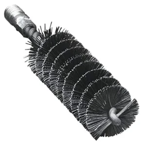 LessMann 506440 - Interior brushes IBG 160 x 100 mm dia 40 mm metal wire stainless ROF straight 0,35 mm thread W 1/2"