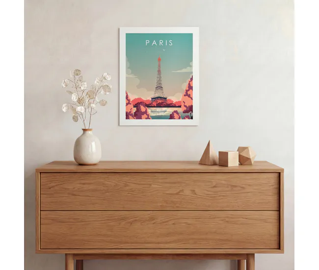 Lámina PARIS 50x40cm marca MARCOMUEBLE