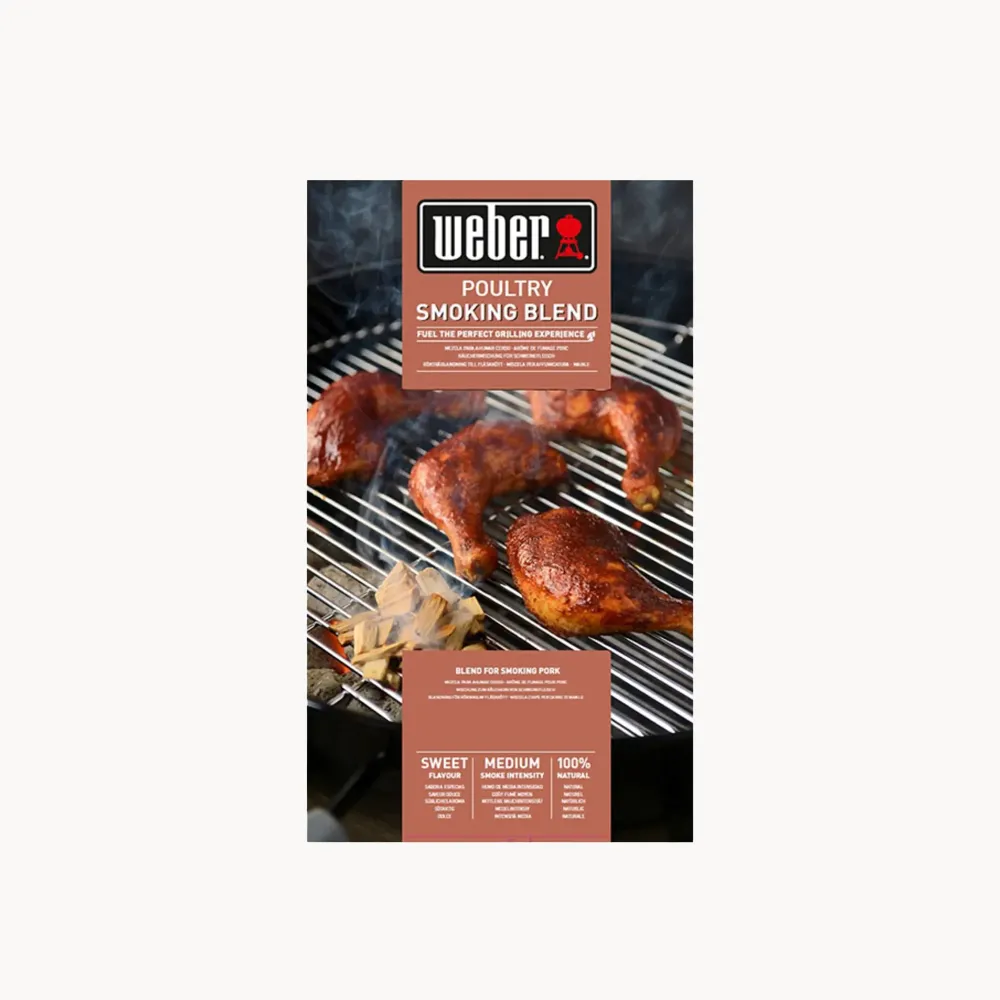 Madera para ahumar weber - singular aves weber
