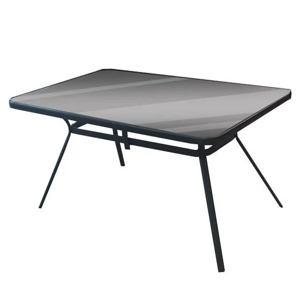 Mesa de jardín Terracota WS-683 cristal 140 x 80 x 70 cm