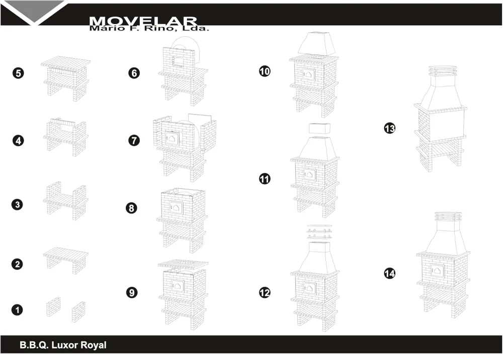 Movelar - módulo horno luxor royal - gris, naranja - 107 x 94 x 271 cm