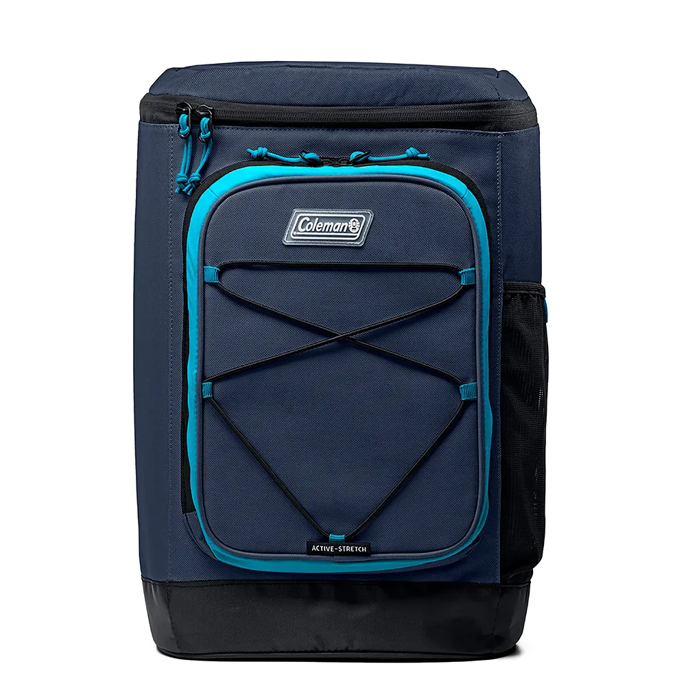 Mullido cooler Coleman Xpand 30 latas azul bluenights