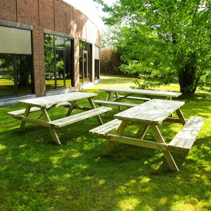 Picknicktafel 200 cm royal KING ® / 4.5 cm dikte