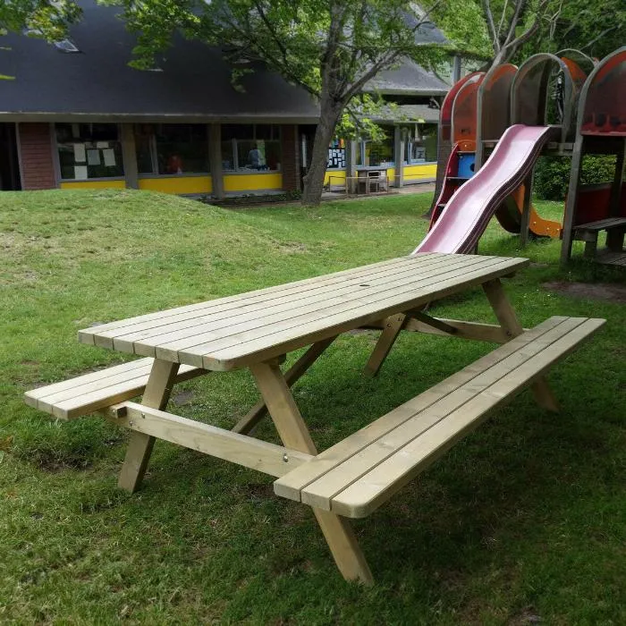 Picknicktafel 240 cm royal KING ® / 4.5 cm dikte - tweede keuze