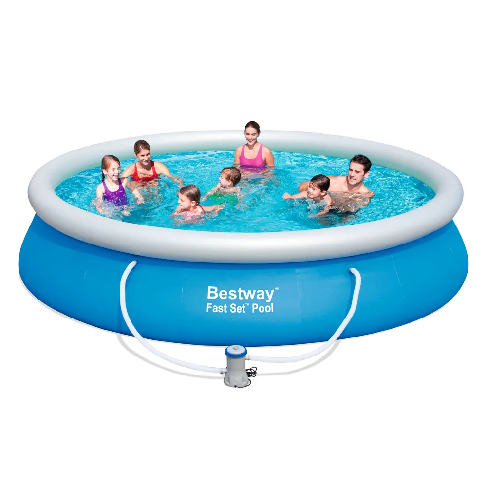 Piscina desmontable autoportante Bestway rápido set 427x91 cm depuradora de c