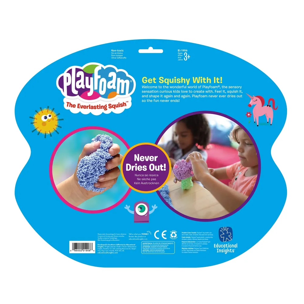 PLAYFOAM TRADICIONAL & SPARKLE 8-PACK