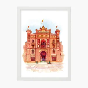 Plaza de Toros de Las Ventas Art Print 21x29