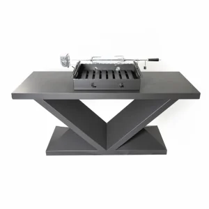 PRENSA STOVE Barbacoa de carbón PR1503CG Afrodita + carbonera/giratoria