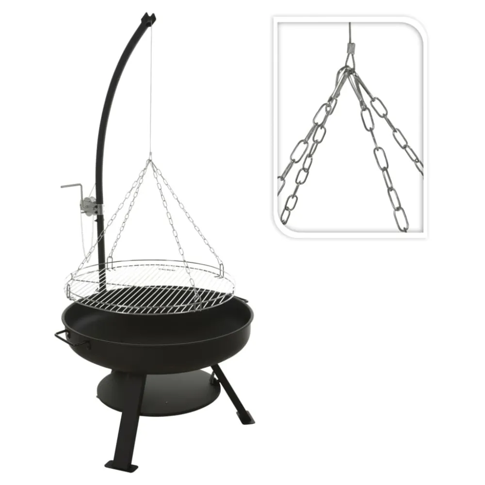 Progarden brasero con barbacoa vaggan 60 cm