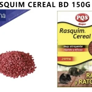 RATICIDA RASQUIN CEBO CEREAL 150GR