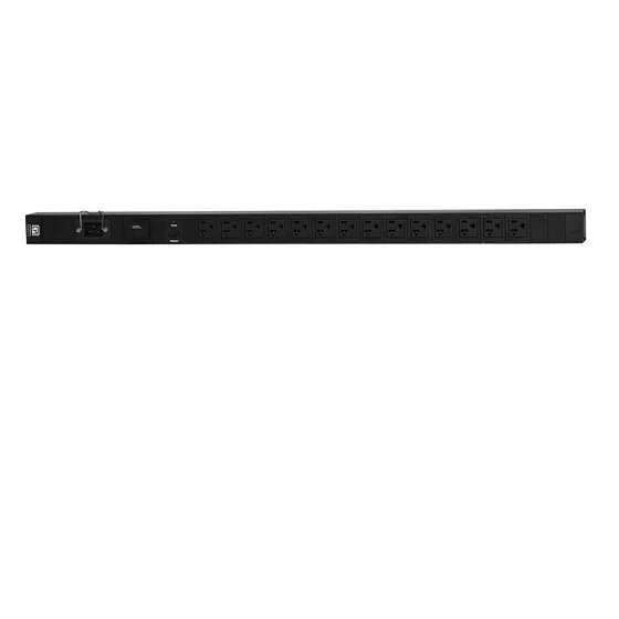 Sencillo Vertical Mount Power Strip 33"H Single-Phase 1 X 20A Breaker (14) 5-20R Outlets CPI 12850-701