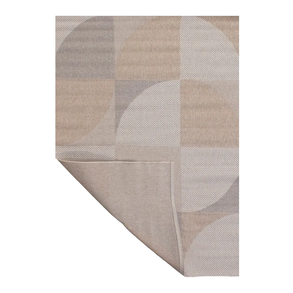 Tapete Grace: imitación yute y fique, texturizado para exterior / interior (39958-500)