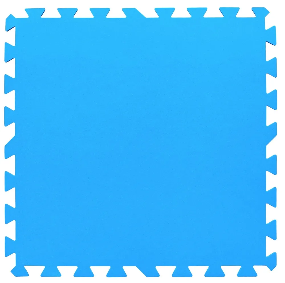Tapiz de suelo de goma para piscinas o spas Bestway 50x50 cm azul