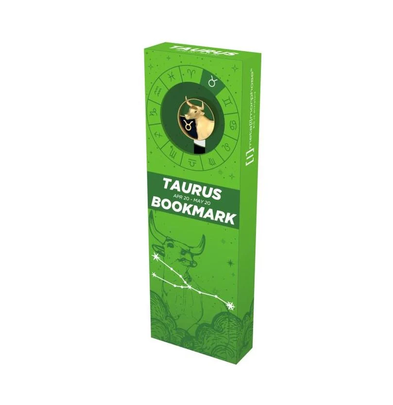 Tienda de Jardín Marcapáginas Con Tu Horóscopo Tauro - Brands