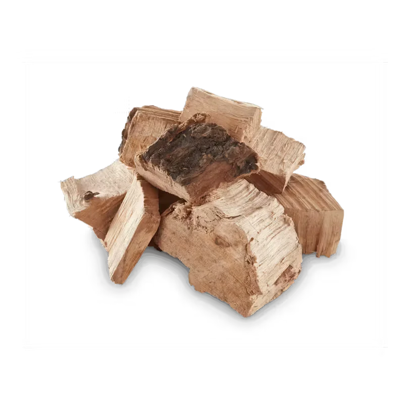 Trozos de madera de nuez para ahumar Weber