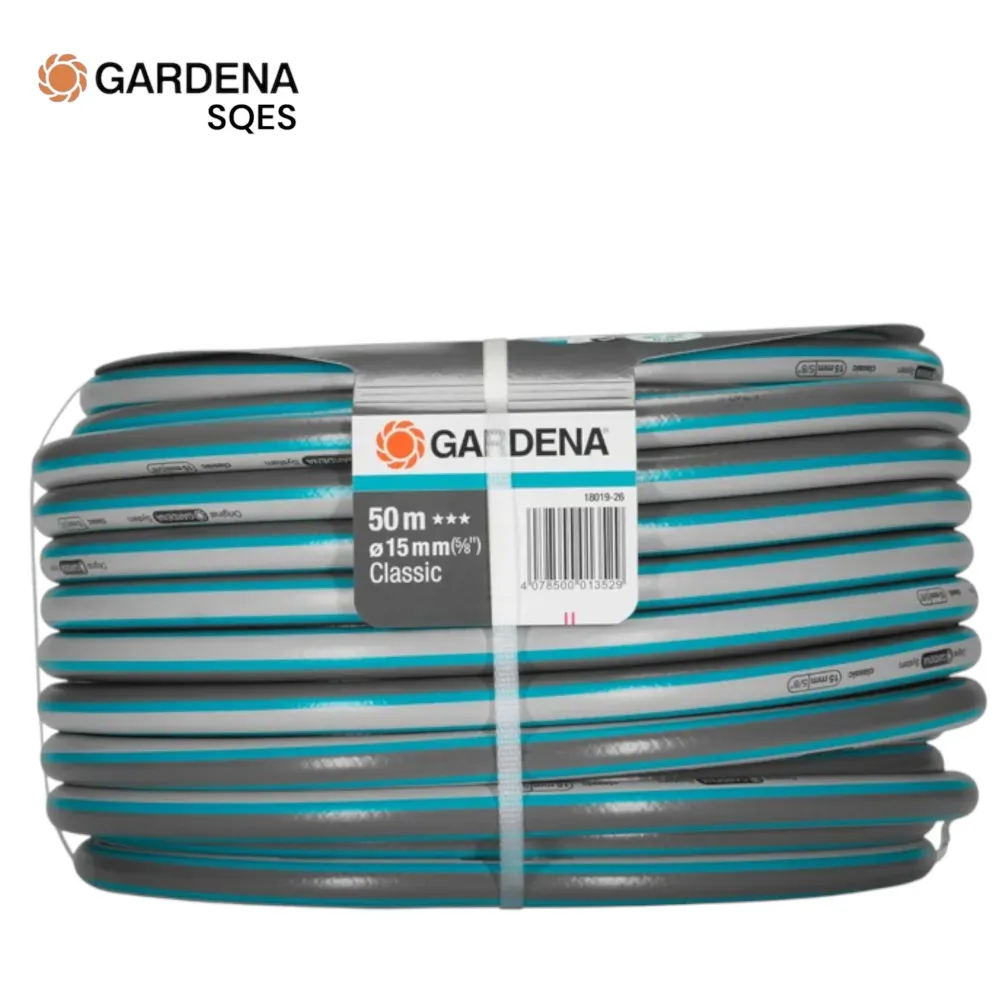 Tuyau d'Arrosage Clásico 15 mm (5/8") 50m GARDENA