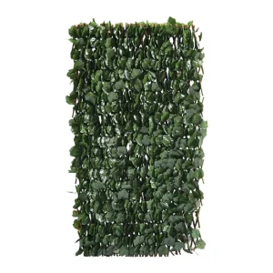 Valla de celosí de sauce "Fragon" - 200 x 100 cm - Verde