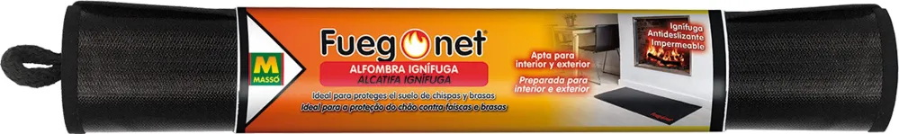 Alfombra ignifuga Masso Fuego Net 231437R 80x50cm