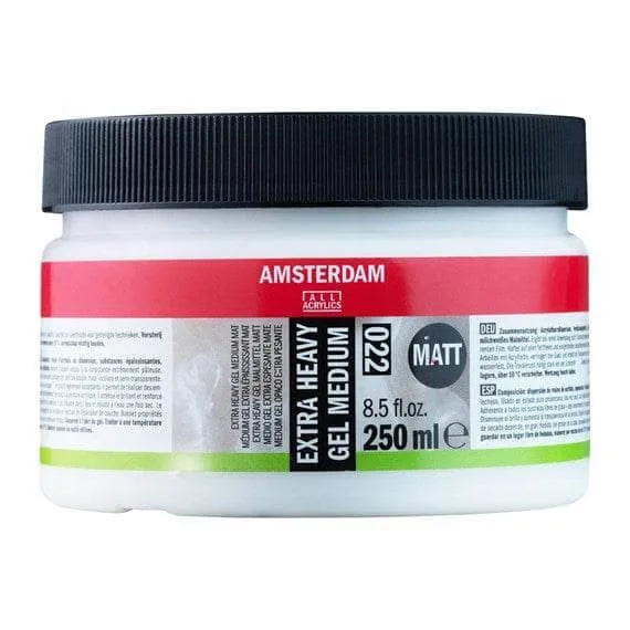 Amsterdam gel medium 250 ml mate extra heavy con Garantí de Calidad