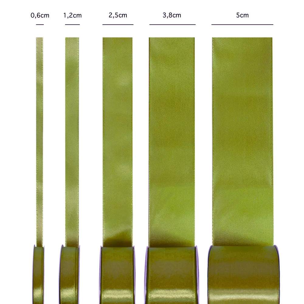 Cinta de raso verde 5x23m de Color Gris Antracita
