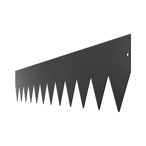 40 x 6 Inch Ébano Rust-Resistant Garden Edging Border Steel Landscape Edging ZY-40X6-3Black (Pack 3)