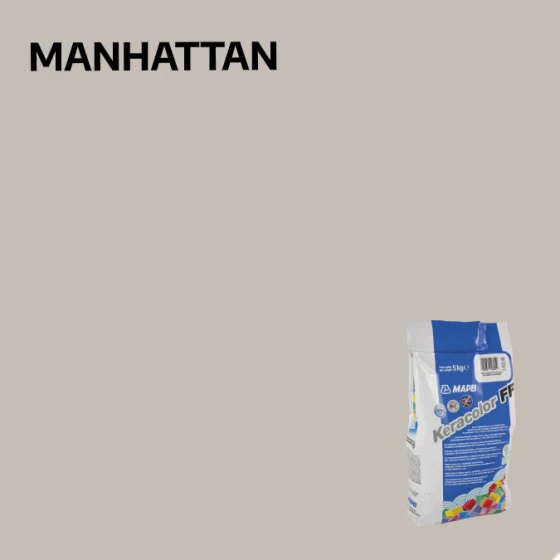 Ladrillo de Jardín Lechada - Mapei Keracolor FF Manhattan 5Kg