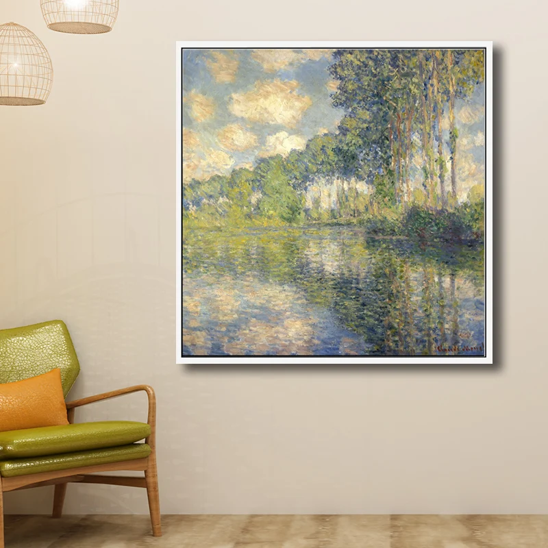Paisajes rústicos pintura lienzo texturizado color sombrío pared arte decoración para sala de estar Purpura