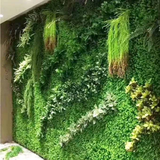 Panneau décoratif 3D JAMAICA - Mur végétal artificiel - 50cm*50cm