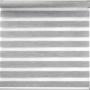Persiana Sheer Exquisito Duo woodline 130x150 cm Mancord Grey