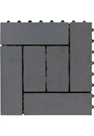 PISO DECK GREY 300X300X22MM en Palet de 20 m²