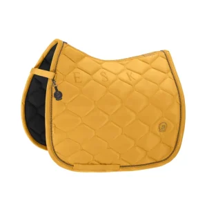Platinum 25 Highgloss Pearls Dressage Saddle Pad Golden Amarillo P