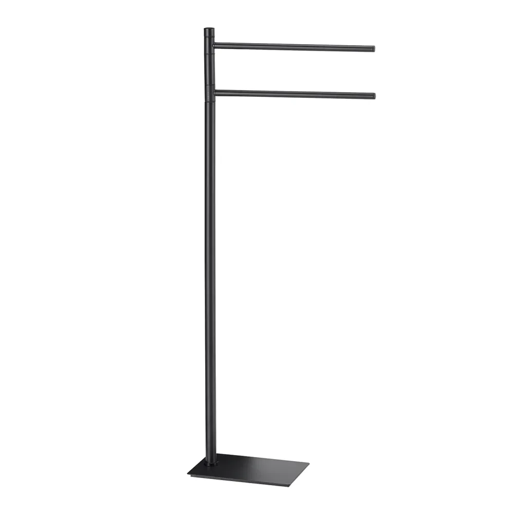 Profesional para Exteriores Piantana portasciugamani Acciaio Inox Gedy serie Trilly - Nero Matt