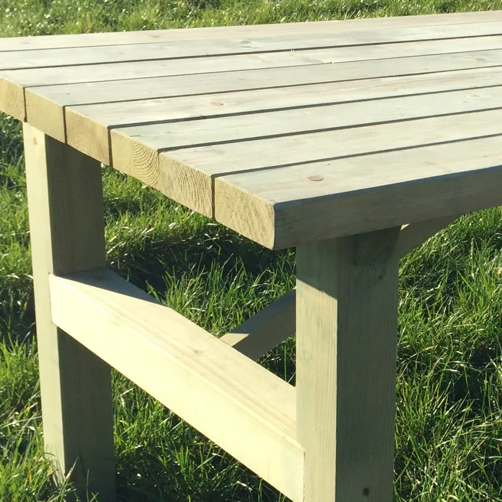 Vuren Houten Tuintafel 200 cm KING® Charles para Proyectos de Paisajismo