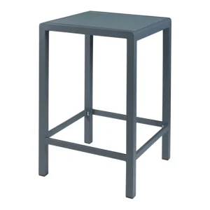 Mesa de Ratán Mesa de bar Avise 108x70x70 cm - Antracita