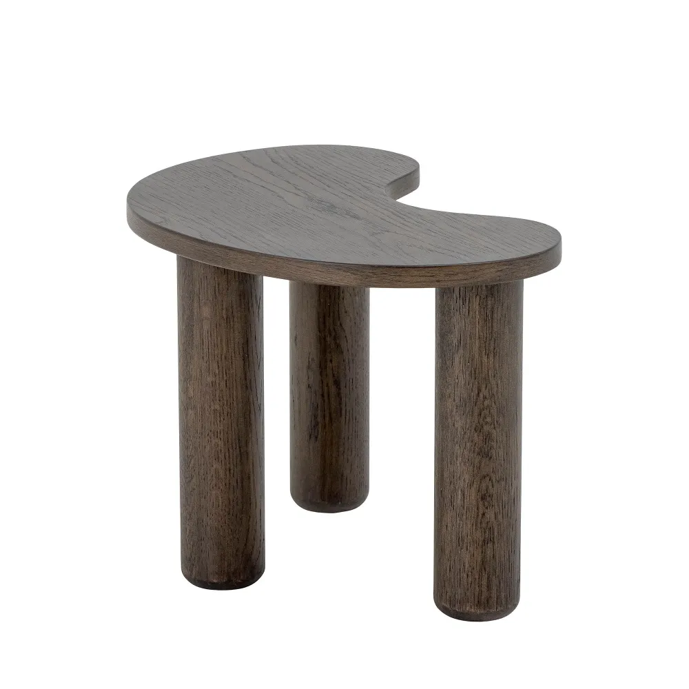 Bloomingville Mesa de centro Luppa, marrón, madera de caucho para Terraza y Balcón