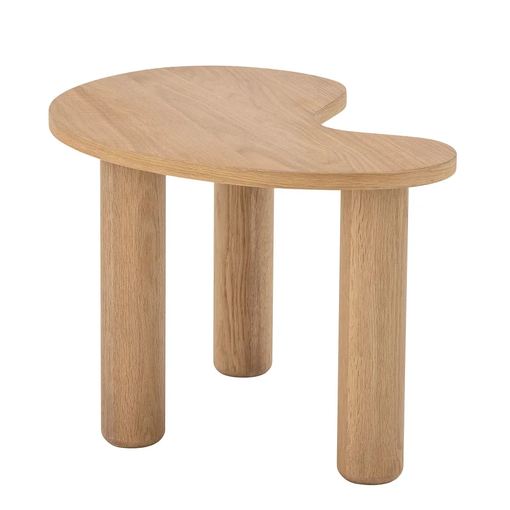 Bloomingville Mesa de centro Luppa, naturaleza, madera de caucho Material WPC