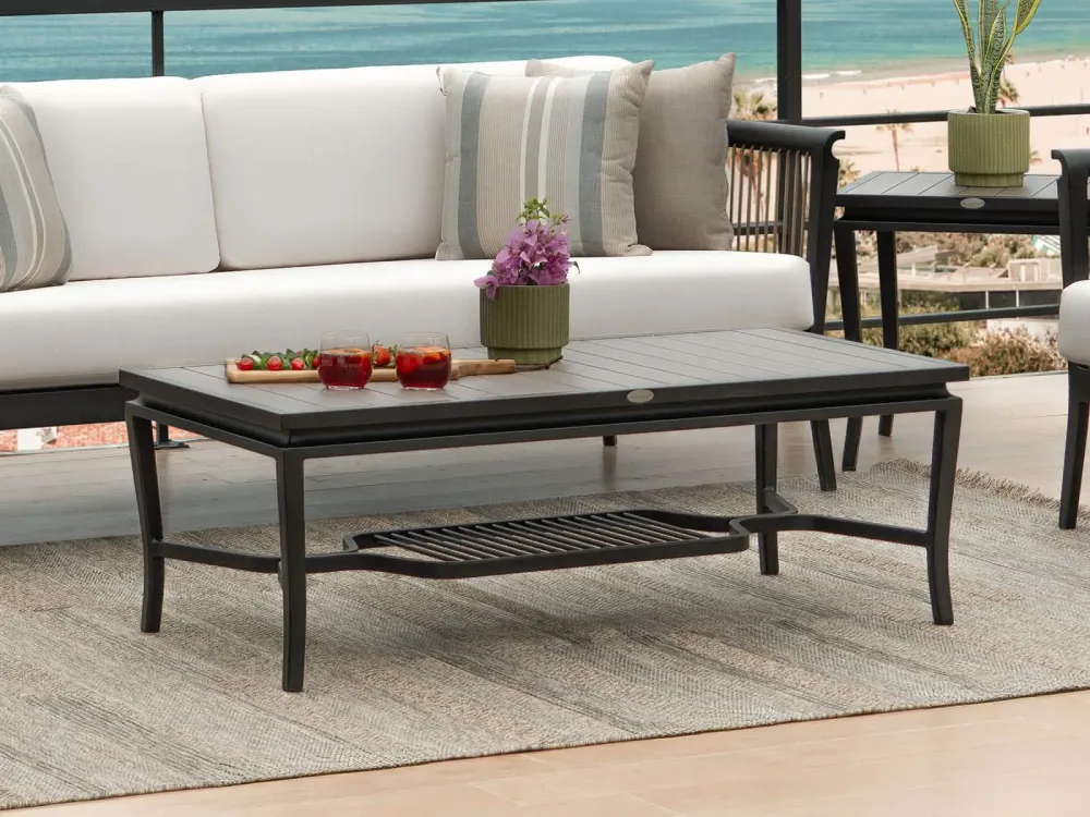 Mesa Centro Copacabana Outdoor Café Material WPC
