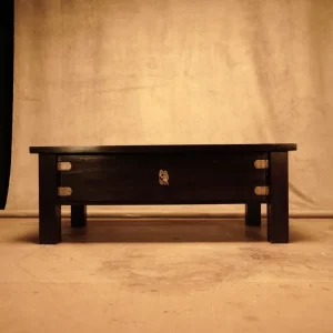 Mesa de centro de madera estilo náutico para Terraza y Balcón