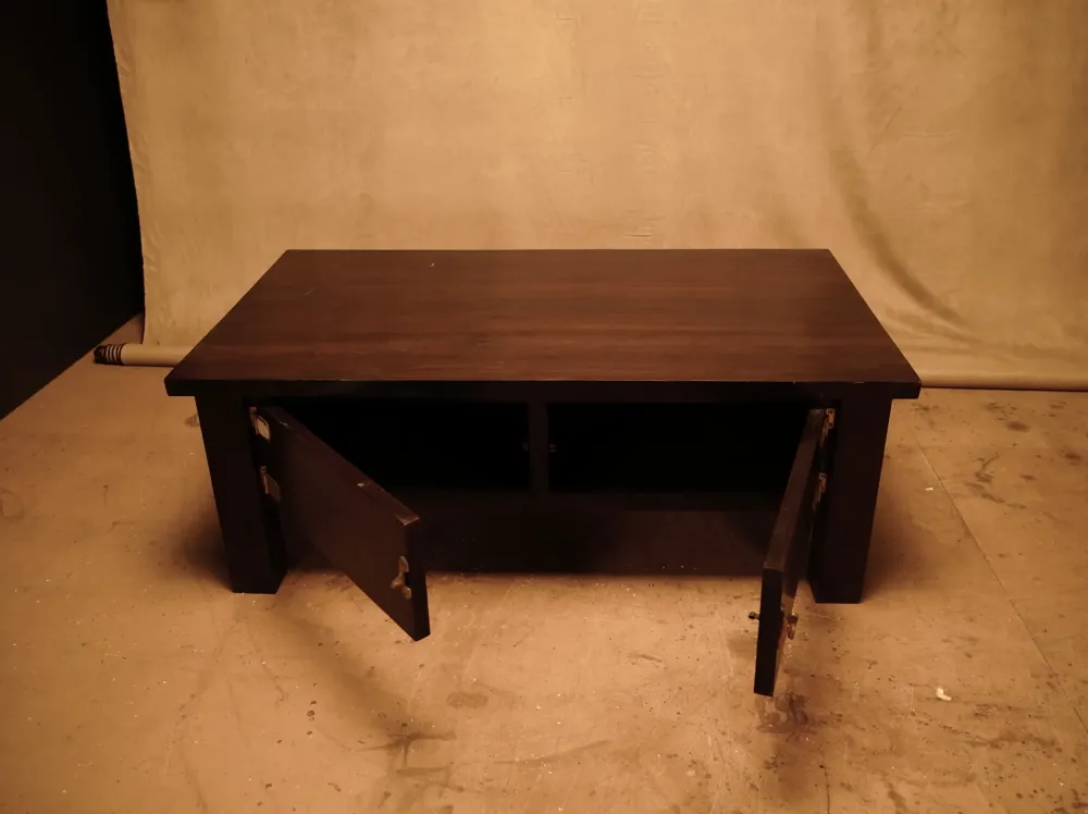 Mesa de centro de madera estilo náutico para Terraza y Balcón