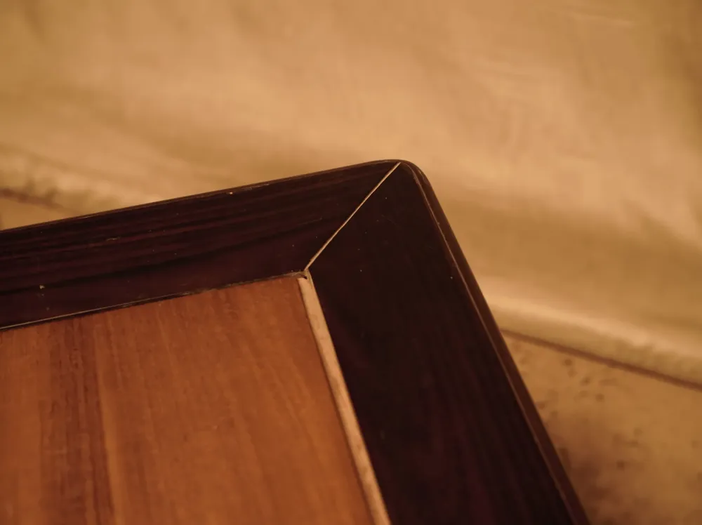 Mesa de Centro de Madera de Olmo Estilo Oriental para 6 Personas