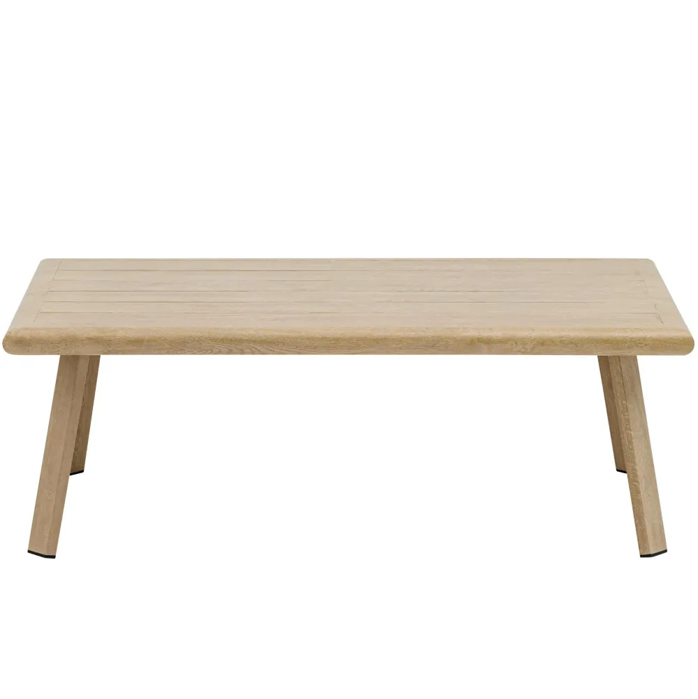 Mesa de Centro Mesa de centro Harmony aluminio efecto madera