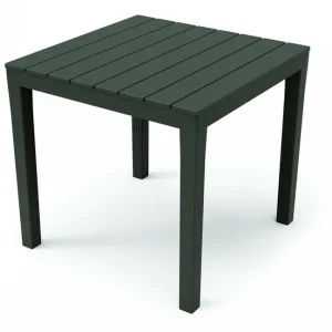 Mesa de exterior Dmurill, Mesa de jardín cuadrada, Mesa de centro fija para interior y exterior, 100% Made Italy, 100% Mad...
