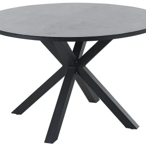Mesa de Granito Mesa de jardín maletto 120 cm 120 cm vidrio gris