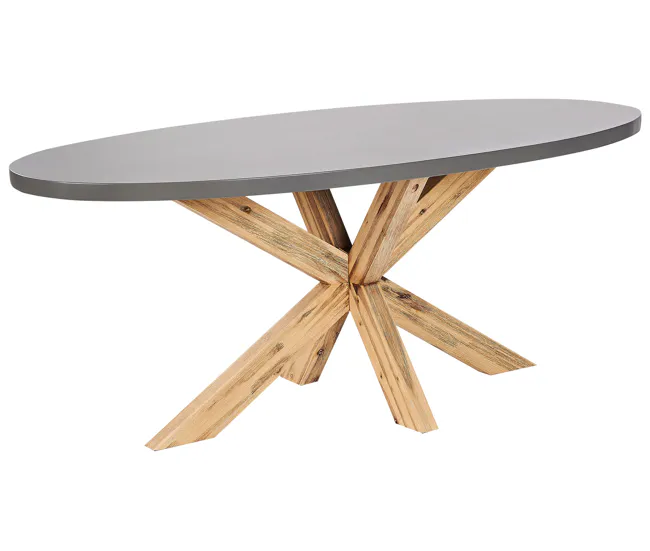 Conjunto de comedor Cemento Arena ORISTANO