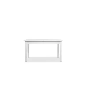 Mesa de Centro Mesa de comedor extensible COBURG 140cm blanca