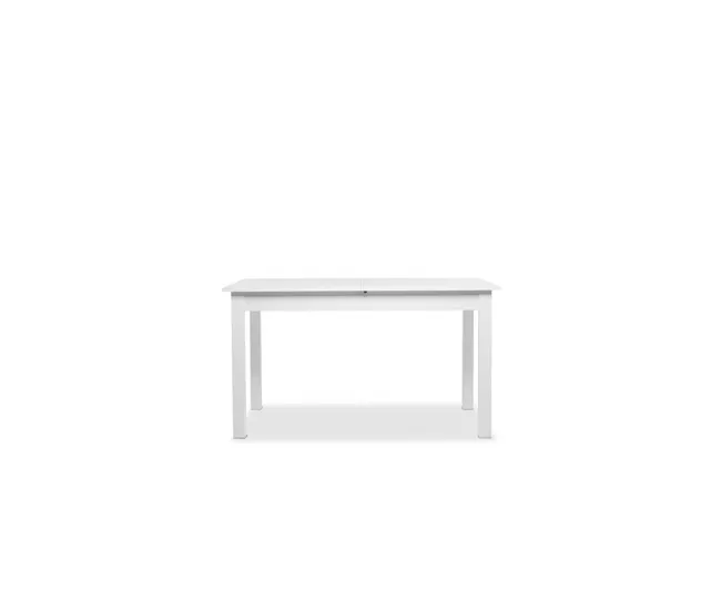 Mesa de Centro Mesa de comedor extensible COBURG 140cm blanca