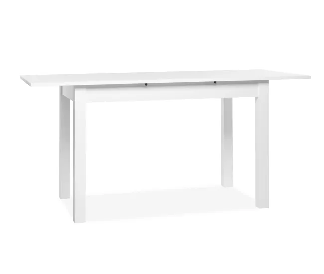 Mesa de Centro Mesa de comedor extensible COBURG 140cm blanca