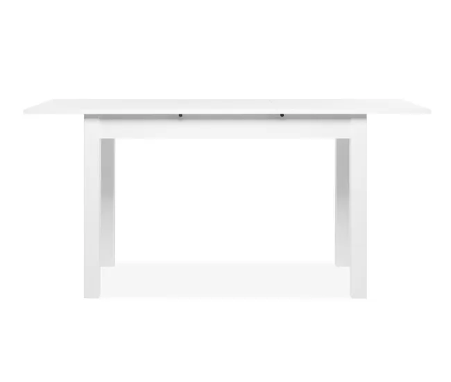 Mesa de Centro Mesa de comedor extensible COBURG 140cm blanca