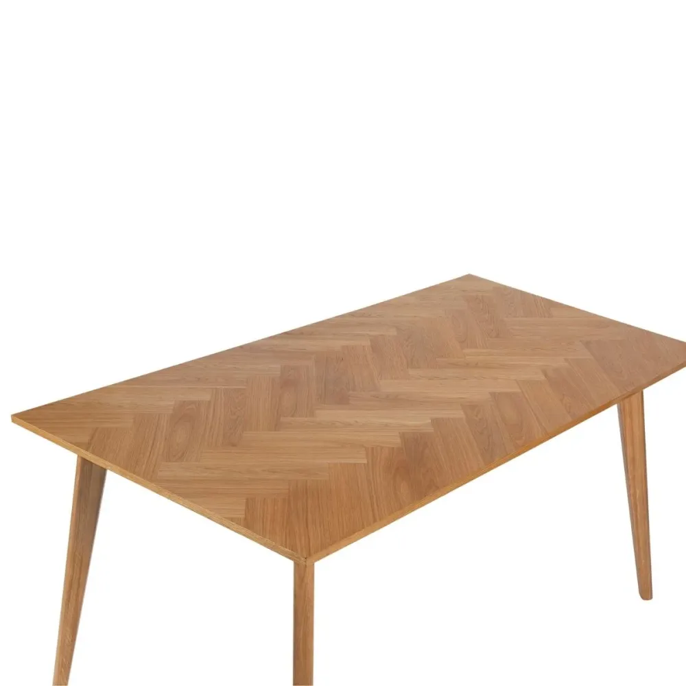 Mesa de comedor nórdica de madera para 6 Personas