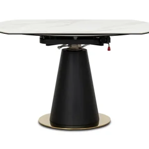 Mesa Comedor Philip Circular Extendible para Terraza y Balcón